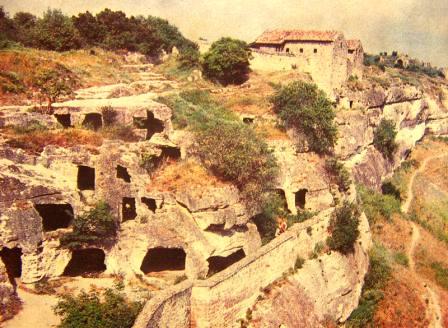 Пещерный город в Крыму (Ливадия)