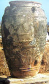 Глиняный сосуд Минойской эпохи. Кносс, о. Крит 1200 г.до н.э. Восточная часть Средиземного моря
