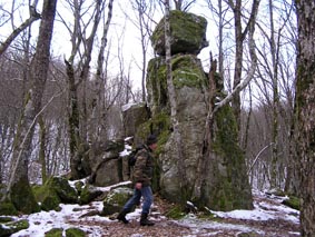 Чертов палец в урочище Шапсуги